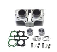 Kit de cilindro de motocicleta for Honda CB125 TWIN CA125 Rebel CB125T CBT125 CM125 244FMI 247FMJ 125cc actualización 150cc modificación(CBT125 silver)