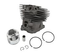 Kit de cilindro de pistón de motosierra, Kit de cilindro de pistón revestido de motosierra 11140-020-1205 Reemplazo de 47 mm de diámetro interior para STIHL MS 362