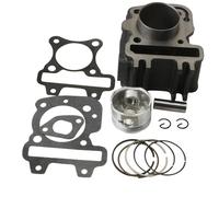Kit de cilindro Kit de bloque de cilindros de gran cilindro, 70cc, 47mm, para SR Motard 50 Scarabeo, 50cc, 4V, 4T, piezas de motor de patinete