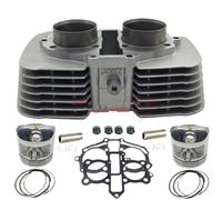 Kit de cilindro Kit de cilindro de motocicleta compatible con Honda CBT250 CA250 Rebel CMX250 DD250 CBT CA CMX DD 250 253FMM, repuesto de motor. Grupo de cilindros