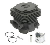 Kit de cilindro para OLEO-MAC 753 para EFCO 8530 con para pasador de pistón para juego de anillos y anillos OEM 61112035B