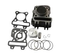 Kit de cilindro Piezas de motor de patinete, Kit de bloque de cilindro de gran cilindro de 70cc y 47mm, apto para Scarabeo 50 Sport City One 50cc 4T 2V