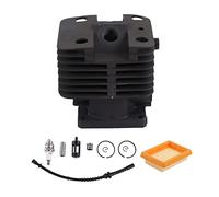 Kit de cilindro recortador de hierro resistente al desgaste, juego de bujías de cilindro de alta dureza para FS120 FS200 FS250