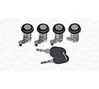 Kit de cilindros de cierre (4 piezas) metálico puertas delanteras, laterales y posterior Magneti Marelli