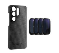 Kit de Inicio Freewell, Paquete de 4 Filtros ND , de 17 mm Funda para Teléfono y Palo para Selfies para Samsung S23/S24/S25/S26 Ultra, Accesorios de Fotografía S25 Ultra