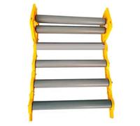 Kit de cinta transportadora industrial, ligera, de PVC, recta, línea de transporte sin alimentación para almacenes y fábricas, solución de carga y descarga de 100 x 45 cm