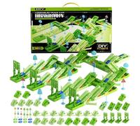Kit de circuito de coche para niños, emocionante interactivo flexible