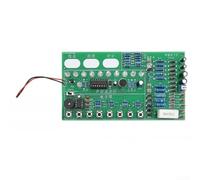 Kit de circuito divertido DIY para QUAD para estudiantes con conmutación visual sensible a la luz activada por sonido, zumbador de 9 frecuencias y ejercicio de soldadura (B)
