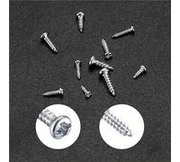 Kit de clasificación de tornillos metálicos de cabeza cruzada en miniatura 600/1200(600pcs)