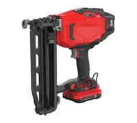 Kit de clavadora acabado inalámbrica V20, pistola clavos, calibre 16, 2-1/2, batería y cargador incluidos (CMCN616C1)