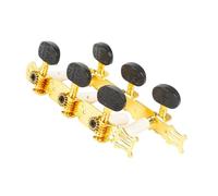 Kit de clavijas de afinación de guitarra 2 Clavijas De Afinación De Cuerdas De Guitarra Clásica Clavijas De Afinación Abiertas De Metal Dorado Piezas De Instrumentos De Cuerda De Guitarra