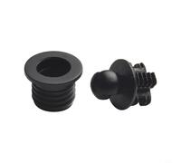 Kit de clavijas de plástico para parrilla de altavoz de 10 piezas con diseño de bola y enchufe para instalación de gabinete de altavoces de audio DIY Compatible con paneles de parrilla estándar (A31)