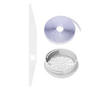 Kit de climatizador portátil para ventana, aislante térmico, con adaptador | Kit de ventana para aire acondicionado para el hogar, cocina, dormitorio, apartamento, sótano, autocaravana y campista