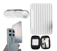 Kit De Clip De Espejo para Cámara De Teléfono Móvil | Clips Reflectores para Selfies En El Espejo De La Cámara Trasera del Teléfono | Asistente De Selfies Ajustable para Cámar-a Trasera para Vloggers