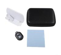 Kit de clip de reflejo de espejo para teléfono móvil con cristal HD, soporte ajustable para cámara de smartphone para selfies creativos, transmisión en vivo, fotografía de viajes, blanco (blanco2)