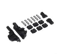 Kit de clip de riel de hebilla deslizante de techo corredizo de plástico, 16 piezas para Jeep para Renegade 2015 a 2021 juego de soporte de repuesto directo y hardware de riel