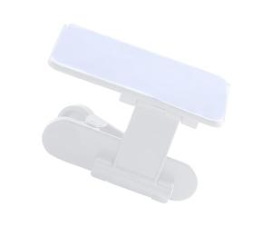 Kit de clip para cámara de smartphone, 10 x 8 cm, clip de reflejos de espejo para teléfono móvil, accesorios de espejo para vlogging de belleza, accesorios de autorretrato, con ángulo ajustable para