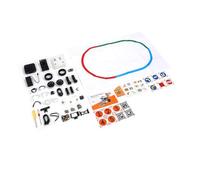 Kit de Coche Robot Inteligente AI con Reconocimiento Visual Inteligente para Programación Scratch Python Adecuado para el Hogar, Escuela, Institución de Investigación, Aleación de Aluminio ABS