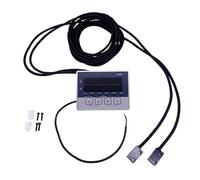 Kit de codificador de escala lineal, Pantalla digital de 2 ejes DRO Sensor magnético Lectura de desplazamiento de cinta E Transductores de posición Codificador Carpintería para máquina de torno fresad