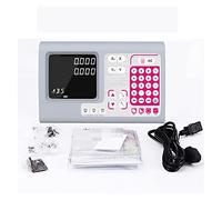 Kit de codificador lineal, Kit de conjunto Dro de lectura digital grande de 2 ejes y 2 PCS 5U Regla óptica lineal de escala de vidrio lineal for molino de torno Machin(One Piece DRO)