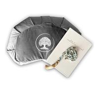Kit de cojín de meditación, accesorios de meditación, regalos especiales para mujeres u hombres, regalo de autocuidado para todos, artículos para aliviar la ansiedad, Japa Mala, diario de meditación