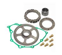 Kit de cojinete y Rueda guía de Engranaje unidireccional de Embrague de Arranque y Junta Apta for Ho 1999-2007 TRX400EX SP 400 2x4