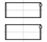 Kit de cojinetes de biela Kit 77686610 KOLBENSCHMIDT para OTOKAR MAZ