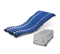 Kit de colchón antiescaras a rayas de aire alterno, tiras intercambiables, compresor incluido, marcado CE, PVC médico, previene y trata las úlceras por presión