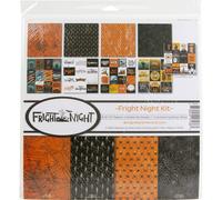Kit de colecci n de lbumes de recortes Reminisce Fright Night de 30 x 30 cm
