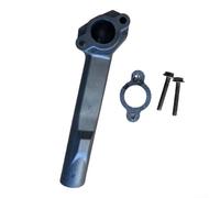 Kit de colector de admisión de metal 699644 para motor, conector de carburador de cortacésped con junta y pernos, repuesto de tubo de combustible de aire para reparación de tractores de jardín
