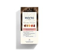 Kit De Color De Cabello Phyto 6 Rubio Oscuro Chocolate Coloración Sin Amoníaco