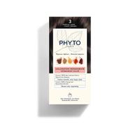 Kit De Color Para El Cabello Phyto 3 Castaño Oscuro Coloración Sin Amoníaco