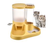 Kit de comedero automático y dispensador de agua para mascotas - Kit de comedero automático 2 en 1 - Herramienta de alimentación de separación en seco y húmedo para perros, gatos y otros animales