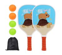 Kit de competencia de bola perforada, kit de pala para principiantes, gran área de raqueta, accesorios deportivos, pala de bola de hoyo, accesorios deportivos de raqueta, raqueta de bola perforada