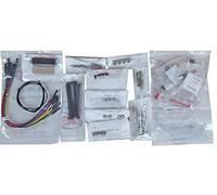 Kit de componentes Astro Pi, versión económica, contenido del kit: cables de puente, botones, cabecera, espaciadores, terminales de crimpado, cubiertas de terminales de crimpado, tornillos, tuercas y