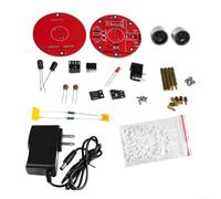 Kit de componentes de levitación de bricolaje con diseño de PCB de doble capa para aprendizaje de control de ondas y desarrollo de habilidades de soldadura con guía de video (B)