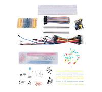 Kit de Componentes Electrónicos, Surtido de Resistencias de Condensadores Cerámicos para Aprendizaje de Programación para Principiantes