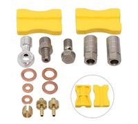 Kit de conector de banjo de freno de disco hidráulico para BH90 con componentes para SRAM y para sistemas de freno Hope adecuados para bicicletas de carretera Material metálico (para HOPE)