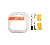 Kit de conector de banjo de freno de disco hidráulico para BH90 con componentes para SRAM y para sistemas de freno Hope Adecuado para bicicletas de carretera Material metálico (para)