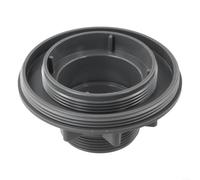 Kit de conector de colador roscado gris compatible con piscinas Intex 26341w 26345w 26375eh 26761eh 28345vm 28952eh 28961eh accesorio de manguera con tuerca y arandela