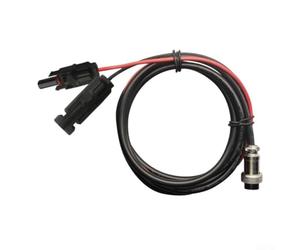 Kit de conector de panel solar 4 en 1, adaptador de CC 5.5 x 2.1 5.5 x 2.5 3.5 x 1.35 8 mm, cable de carga solar de 16 AWG para central eléctrica portátil, compatible con jackery EcoFlow para bluetti