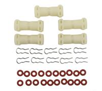 Kit de conector de termobloque de agua para máquinas de café Saeco totalmente automáticas con accesorios en forma de I, anillos de tarjeta y juntas tóricas, piezas de repuesto