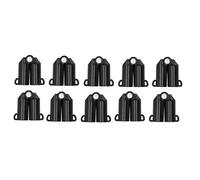 Kit de Conector de Varilla para Plantas, Ajustable Horquilla B de Plástico Resistentes para Enrejado de Jardín, 11 mm y 16 mm, Junta de Conexión Clips para Soportes de Plantas en Jardinería Agrícola