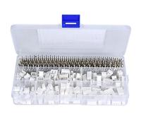 Kit de Conector JST-XH 560pcs, 2.54 mm 2/3/4/5 Carcasa de alfiler y Conector Pin Masculino/Femenino B2B/B3B/B4B/B5B encabezado Cubierto con Caja