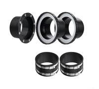 Kit de conector magnético de manguera de recogida de polvo de 4 pulgadas con goma EPDM para sistemas de vacío silenciosos para carpintería - negro juego de 5 piezas (5 piezas)
