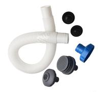 Kit de conectores de agua para piscinas sobre el suelo, incluye adaptador de manguera de skimmer B, boquilla de entrada, conectores de filtro y rejilla de filtro, AB
