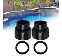 Kit de conectores de bomba de piscina, paquete de 2 unidades de ajuste de unión para Hayward para TRISTAR SP3200 para NORTHSTAR SP4000 para ECOSTAR para SWIMCLEAR piezas de repuesto estables y fiables