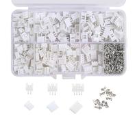 Kit de Conectores JST, JST Adaptador de Cable Conector, JST PH 2/3/4 Pin Cable Adaptador Conector Socket Macho y Hembra, JST PH Conectores de Vivienda de Cable, Juego de Conectores JST, 450 Piezas