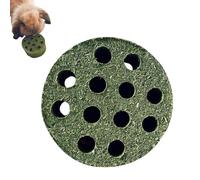 Kit de conejo para dientes | Natural Timothy Hay Cakes Toys para mascotas con alto contenido de fibra - juguetes de hámster para conejos Kausnacks y trata los dientes de chinchilla