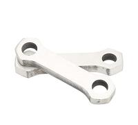 Kit de conexión de bajada 2 piezas 30 mm acero inoxidable reemplazo de alta dureza para FJ09 XSR900 MT09 FZ09, #011